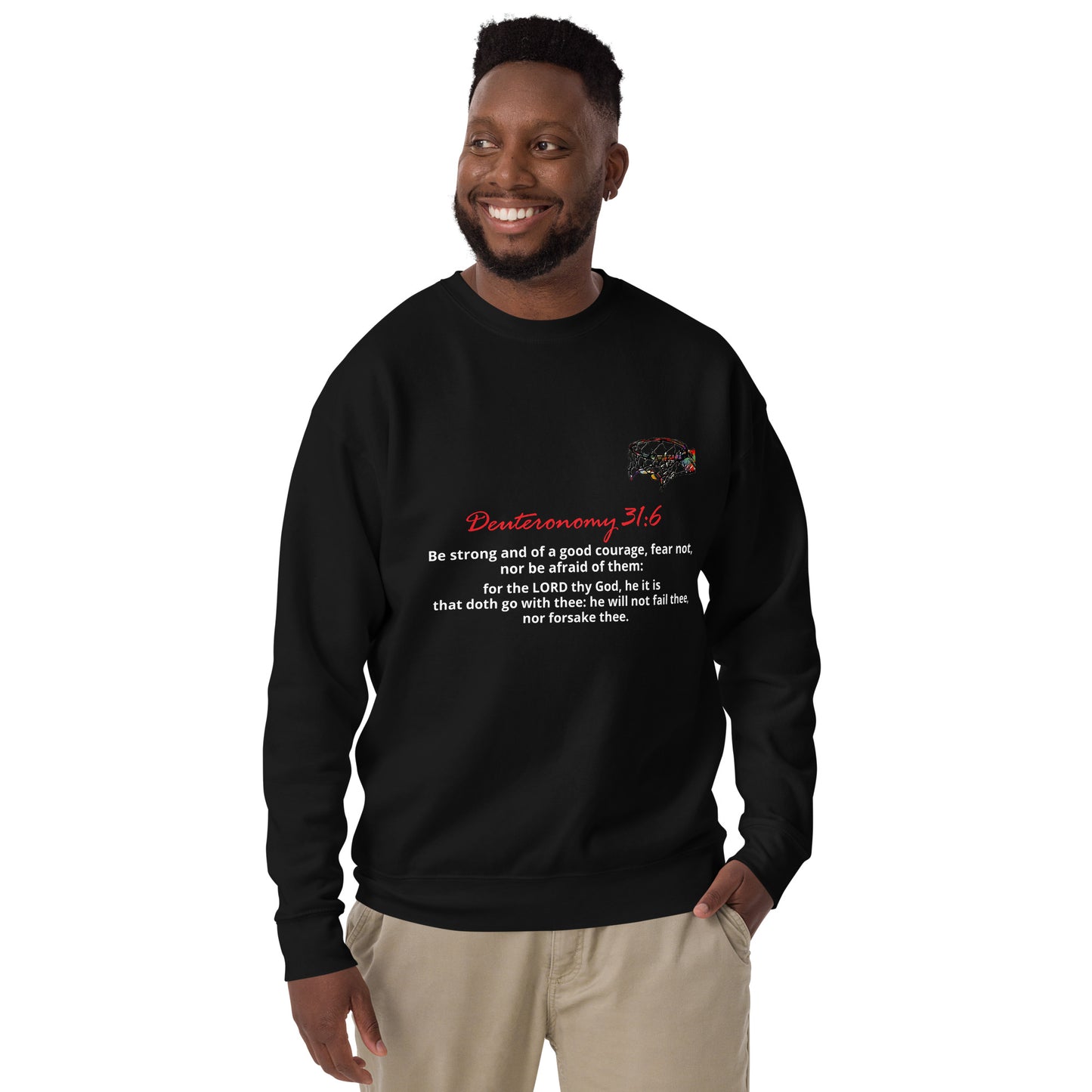 Unisex Basketball Sweatshirt