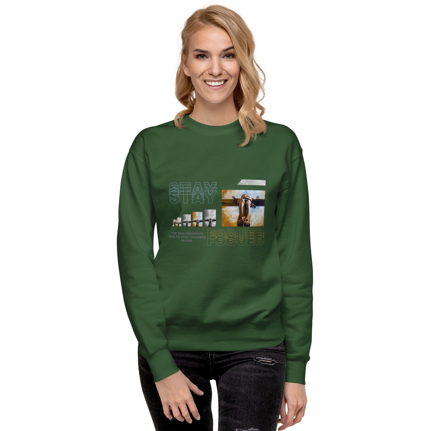 Unisex Stay Focused Sweatshirt