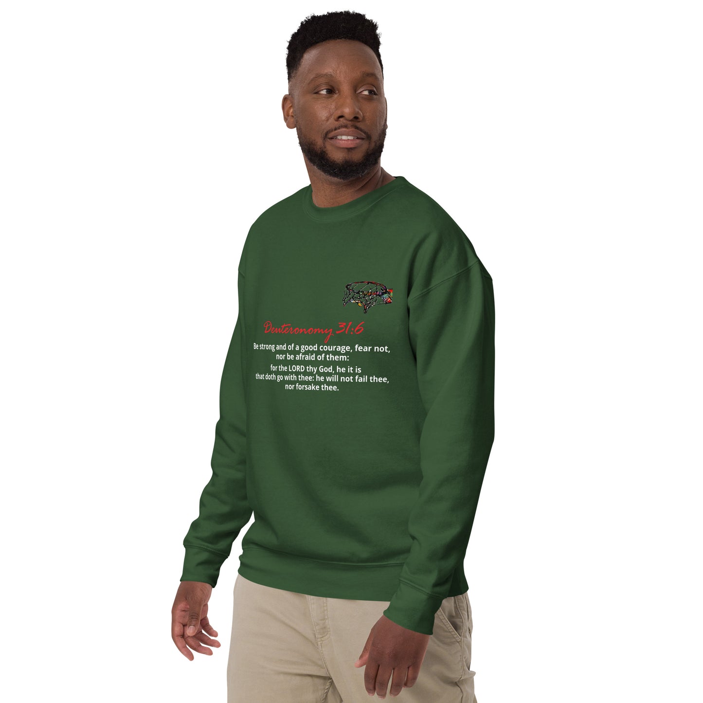 Unisex Basketball Sweatshirt