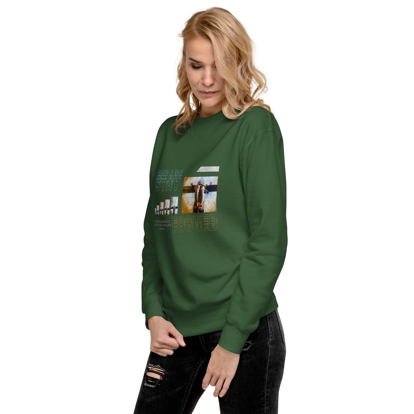 Unisex Stay Focused Sweatshirt