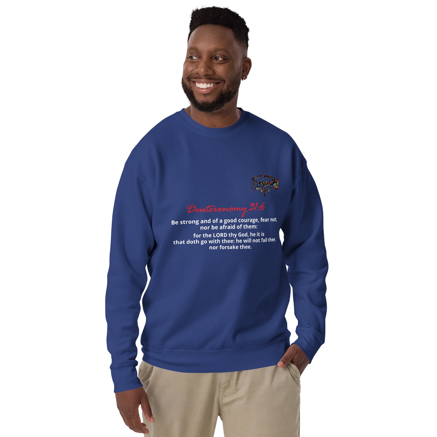 Unisex Basketball Sweatshirt