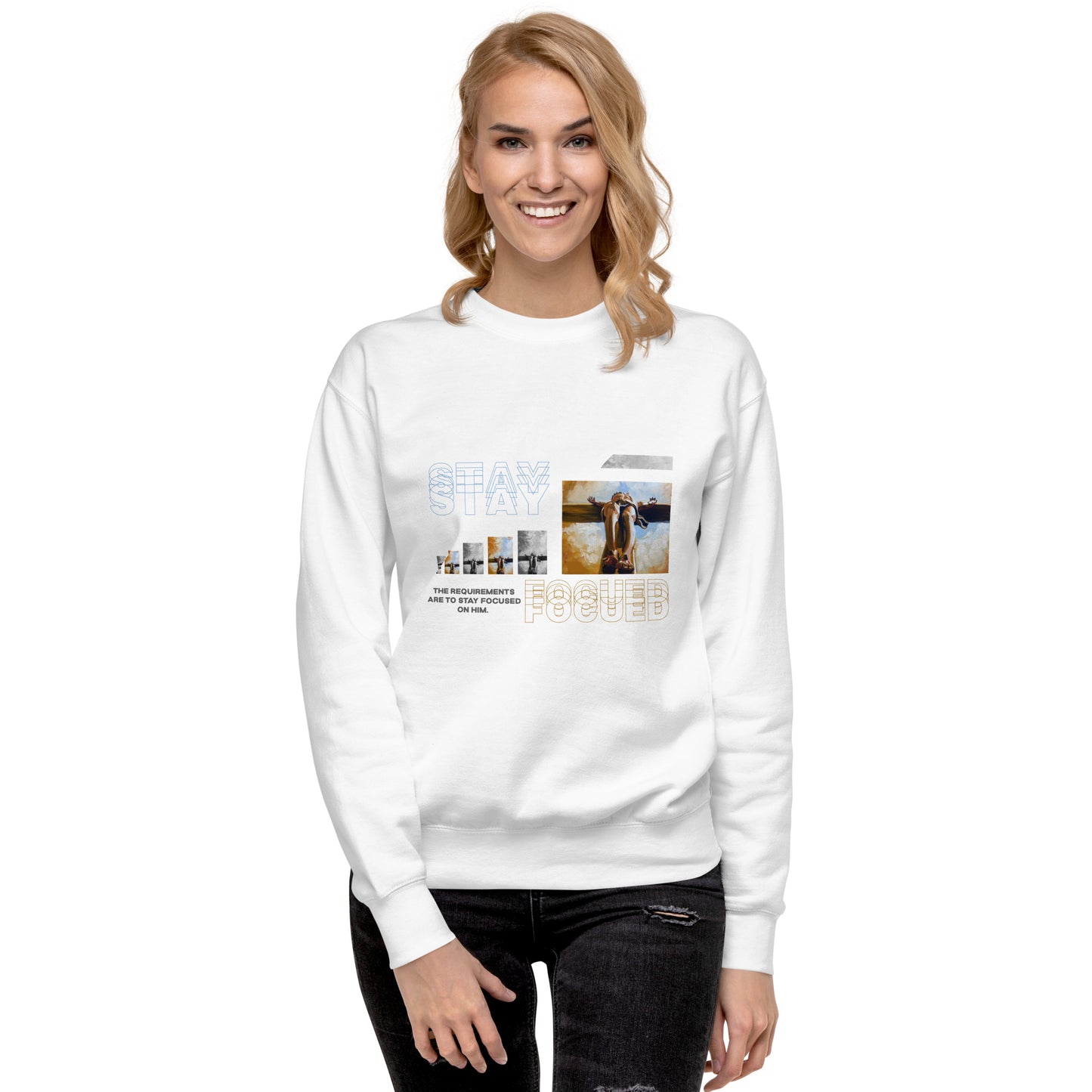 Unisex Stay Focused Sweatshirt